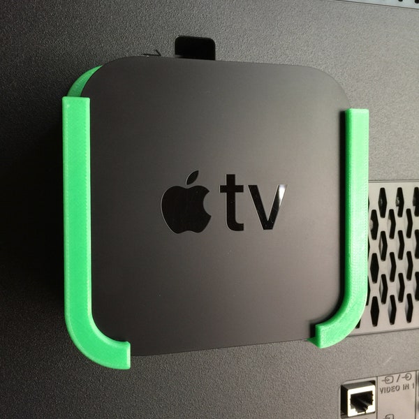 Apple TV 4K Gen 1, Gen 2 Wall, Behind TV Mount