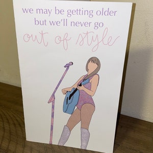 Cartão de aniversário dos Swifties