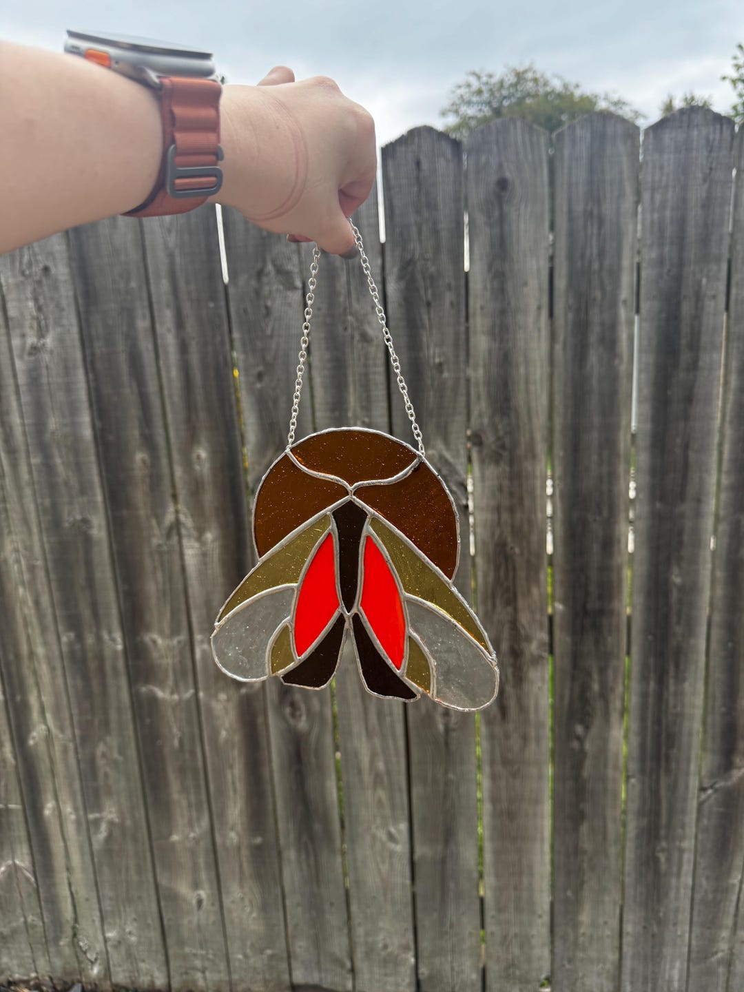 Stained Glass Moth - Etsy