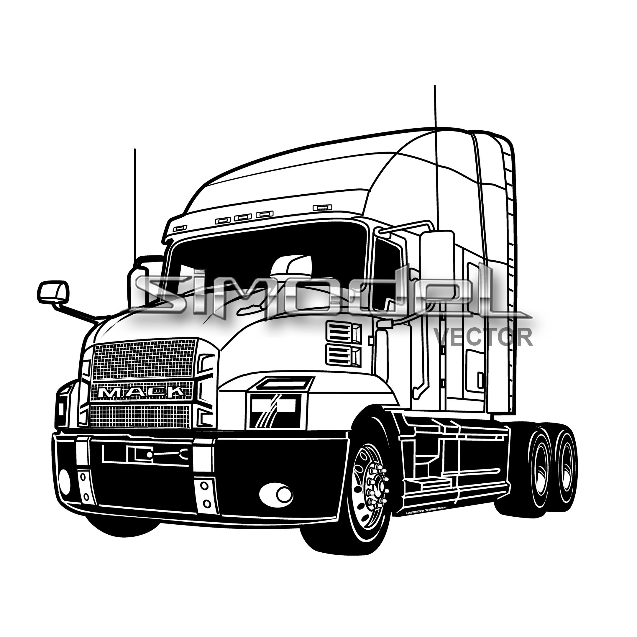 mack-truck-set-of-8-digital-download-patent-prints-printable-mack-truck-poster-set-tractor