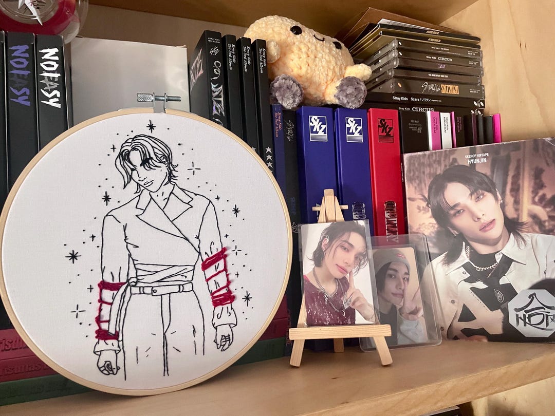 Stray Kids Hyunlix Embroidery Frame Dominate Tour Moment Etsy Stray Kids Hyunlix Embroidery Frame Dominate Tour Moment Etsy