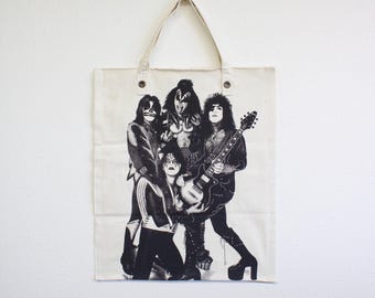 Kiss Canvas Tote Bag