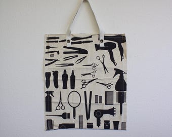 Vintage Hair Dresser Canvas Tote Bag