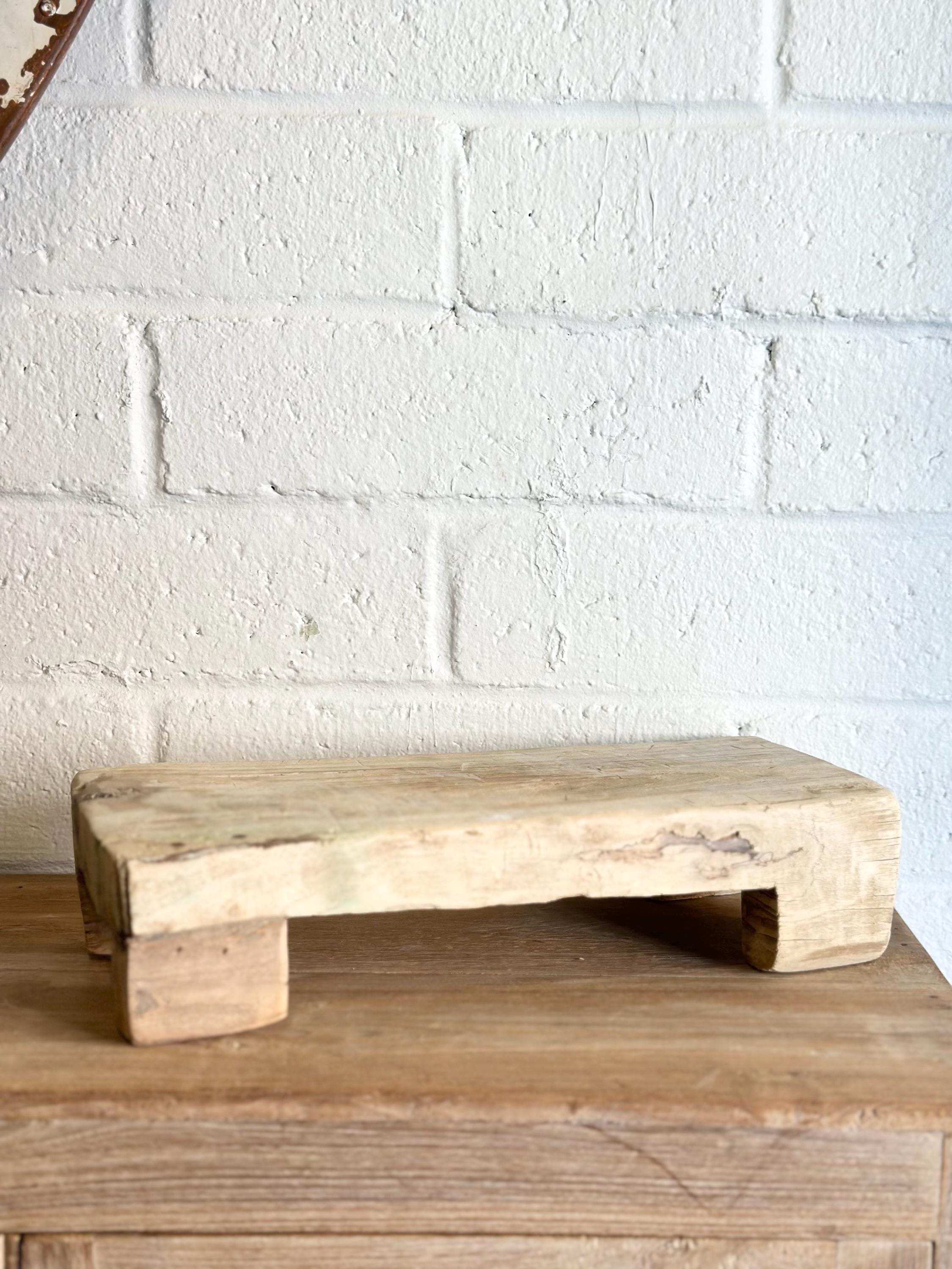 Sunbleached Teakwood Riser - Etsy