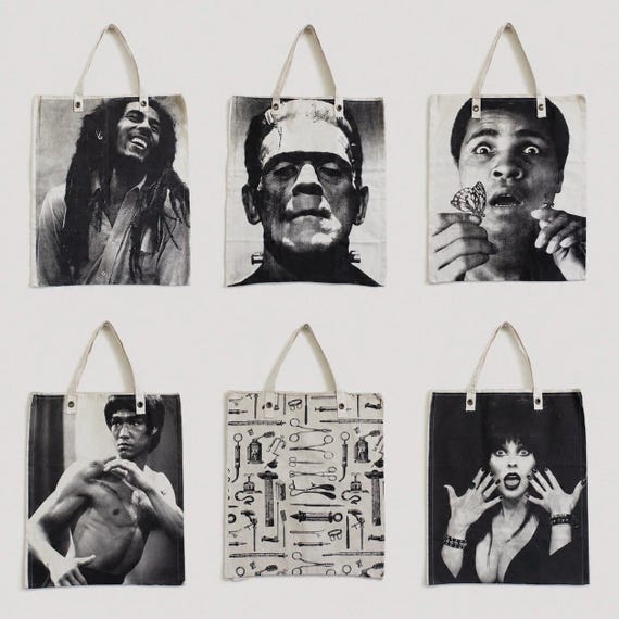 The Beatles Canvas Tote Bag View 6