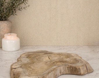 Rustic Teak Wood Charcuterie Board