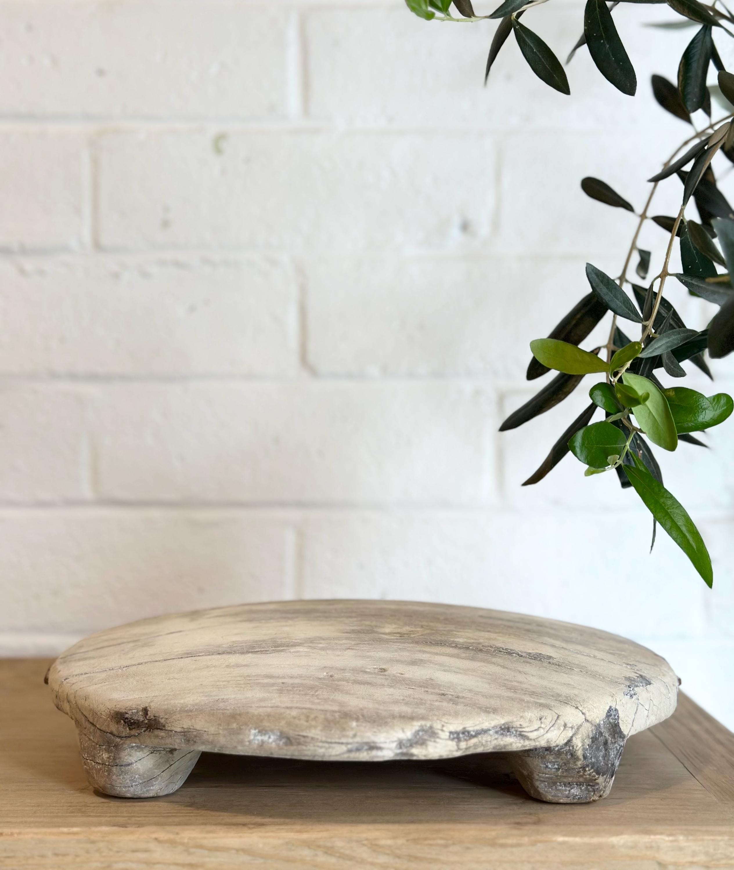 Vintage Bleached Chapati Riser