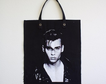Johnny Depp Canvas Tote Bag