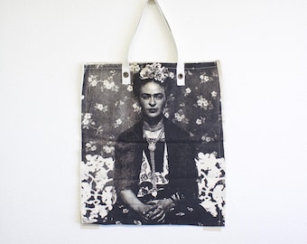 Frida Kahlo Canvas Tote Bag