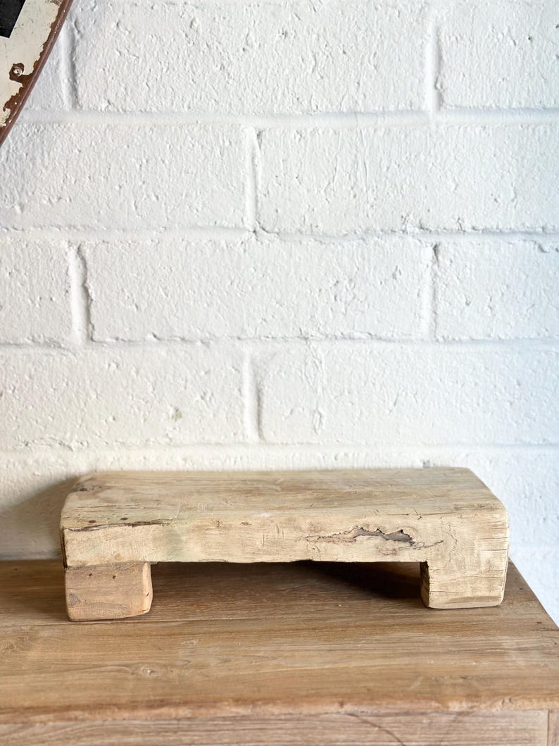Sunbleached Teakwood Riser - Etsy