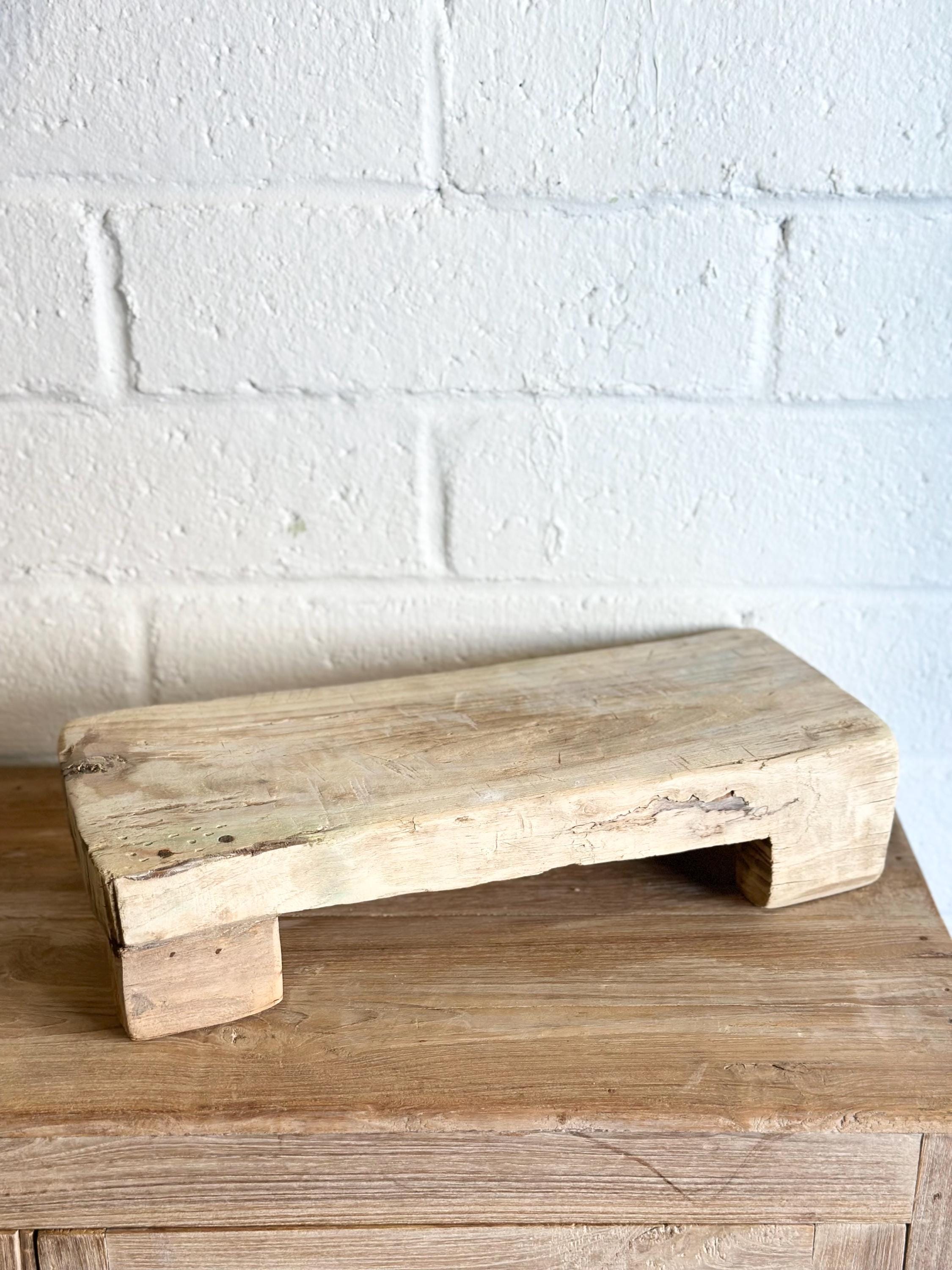 Sunbleached Teakwood Riser - Etsy