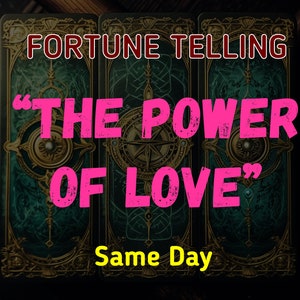 Tiradas de Tarot - Adivinación El poder del amor en las cartas del Tarot. Pregunta psíquica del mismo día tarot intuitivo