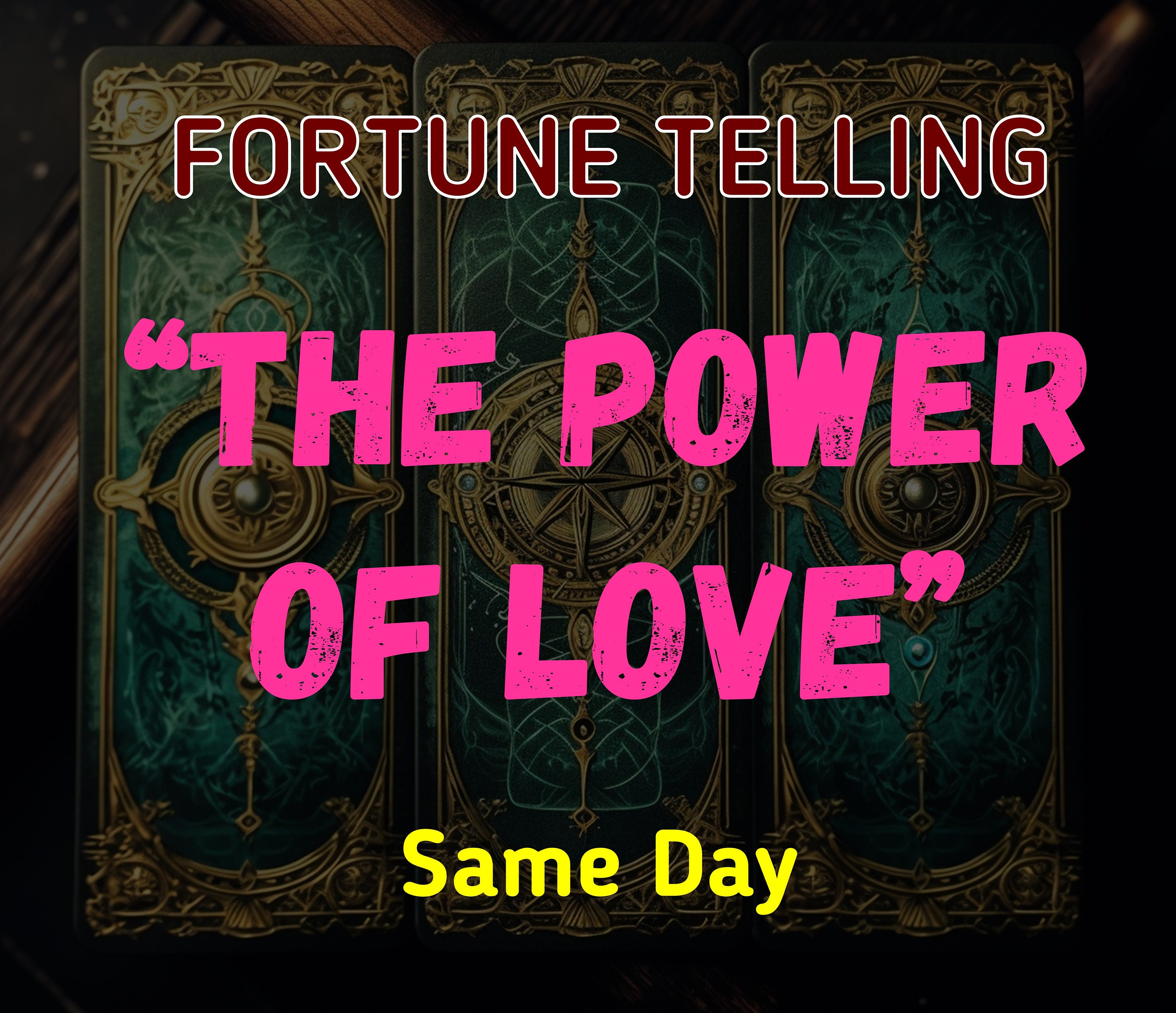 Tarot spreads - Fortune telling The power of love on Tarot cards. Same day psychic Question intuitive tarot