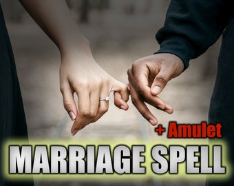 MARRIAGE SPELL - Dream Bride / Groom Spell. Find your sexy soulmate and marry the one! lust spell • black magic spell • manifest love