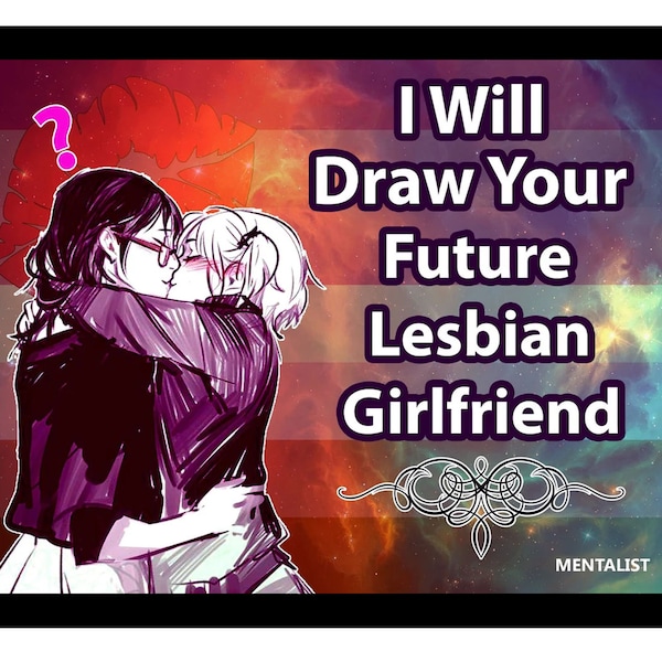 Psychic Artist I Will Draw Your Future Lesbian Girlfriend Drawing  same day + Describing Artist Psychic