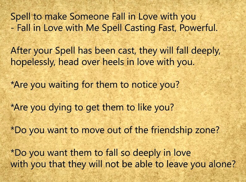 Obsession Love Spell & Amulet. Binding Love Spell, Spell to make Someone Fall in Love with you. Love Me Spell Casting image 2