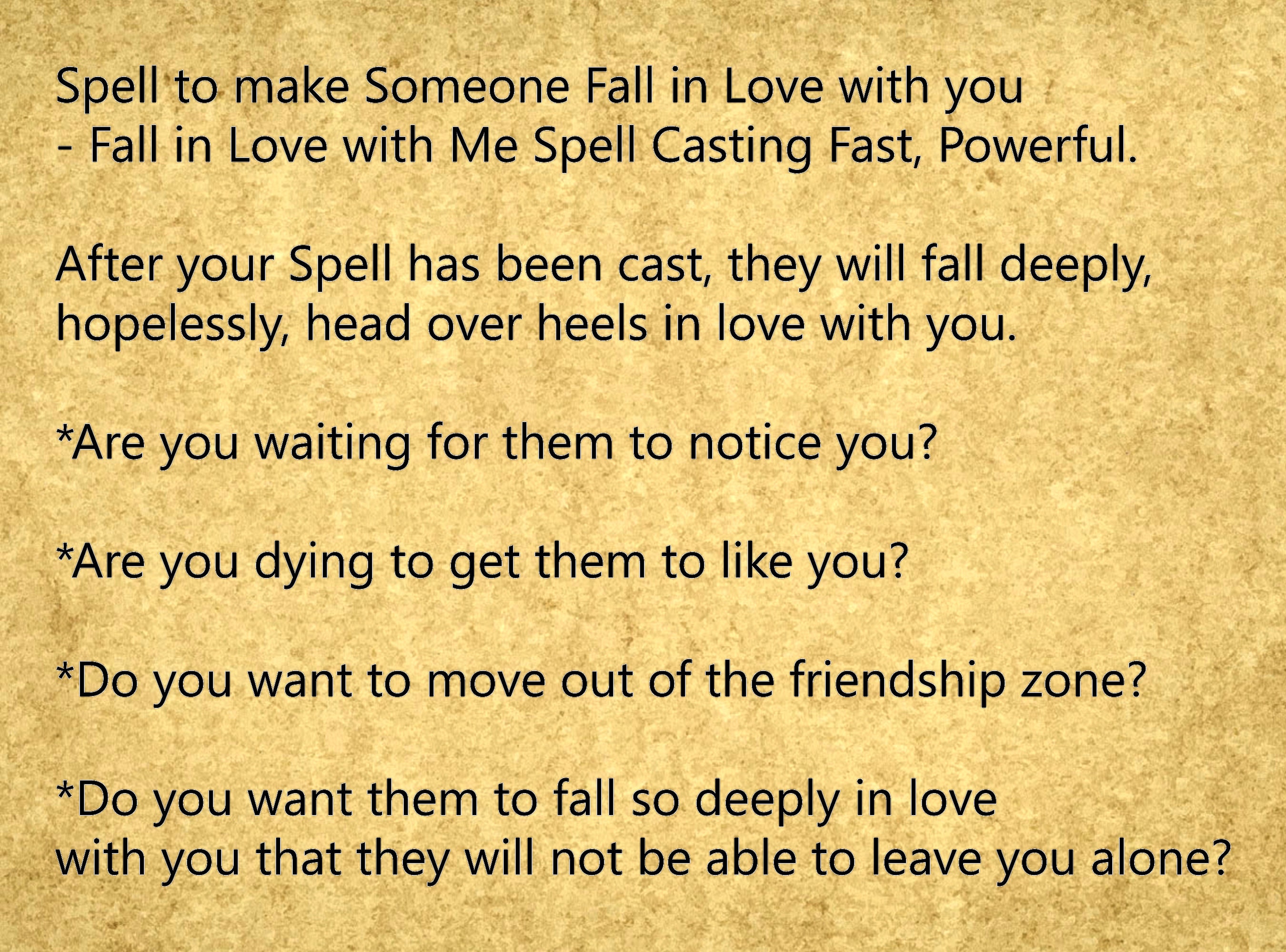 Signs Someone Put A Love Spell On You - yrukqgp