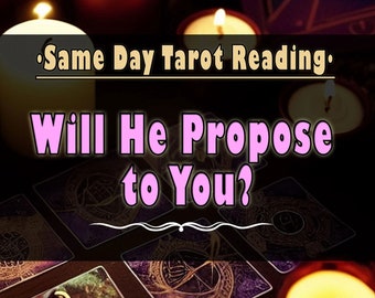 Love Divination Will he propose to you? Psychic reading love | Tarot Reading Love