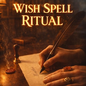 WISH SPELL - Make a wish and it will come true. The Universe will do everything it can to grant it.