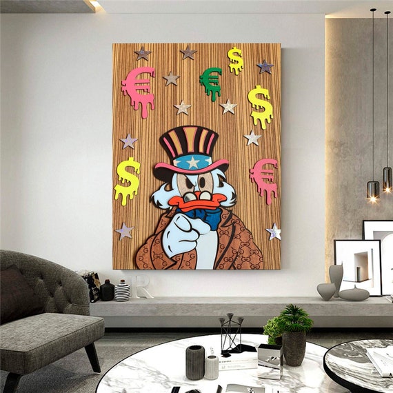 Modern Wood Wall 3D Art Pop Art. Three-dimensional sculpture. 3D WALL Decor.