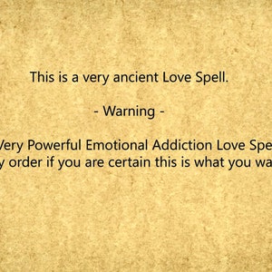 Obsession Love Spell & Amulet. Binding Love Spell, Spell to make Someone Fall in Love with you. Love Me Spell Casting image 3