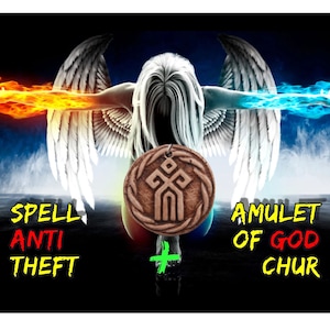 Spell "Protection from theft" + Amulet of God Chur. Protect your property from theft. Protection spell, protection keychain, Slavic pagan