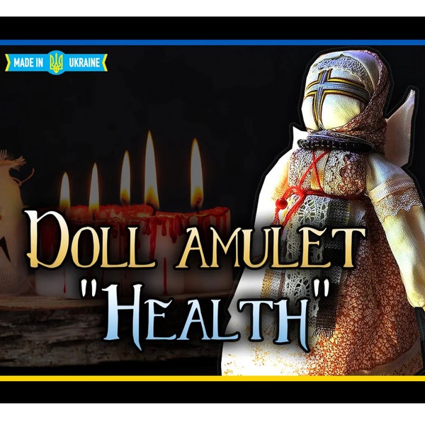 Art custom voodoo healing doll motanka Health Protection Spell. Best selling items - mental health gifts, mother in law gift