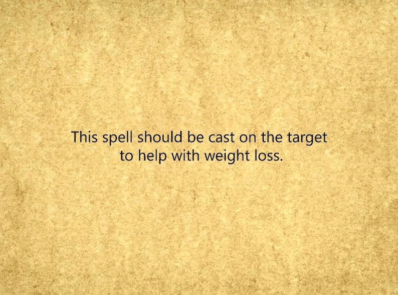 WEIGHT LOSS SPELL & Pagan witchcraft amulet - dream body spell, fat-burning ritual, lose weight easily. Want to have a slim body? image 2