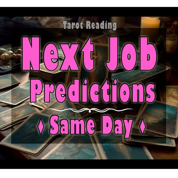 Tarot Reading Career Predictions. Next Job Predictions Same Day. Will I get This Job? What Does The Future Hold?