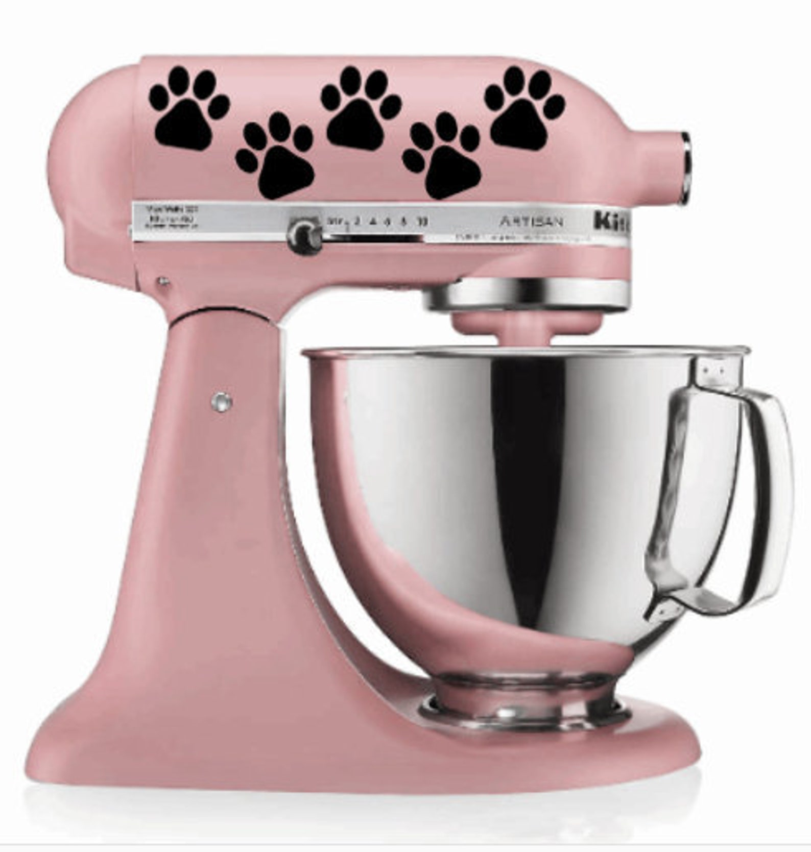 Paw Print KitchenAid Mixer Decal Animals Baking Vinyl Etsy