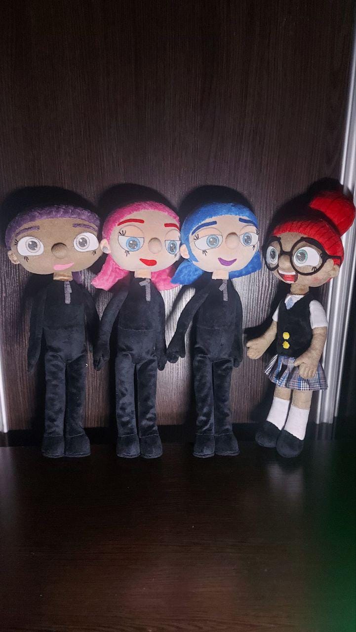 Custom Plush Doll This Uglydolls inspired Plush Toy Is Made From A Custom Plush Doll This Uglydolls inspired Plush Toy Is Made From A