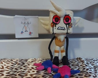 Peluche personnalisée : dessin d'enfants inspiré de Goob, 30 cm (12 po.)