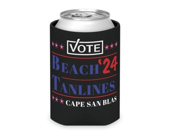 Vota per Beach Tanlines 2024 Cape San Blas Can Cooler
