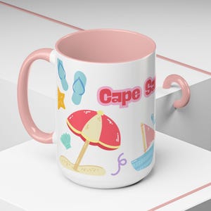 Playful San Blas Coffee Mug - Cute Beach, Crab & Summer Design, Perfect Gift for Ocean Lovers, Fun Drinkware for Any Occasion