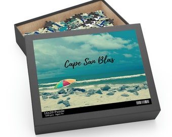 Cape San Blas beach scene puzzle (500 pieces)