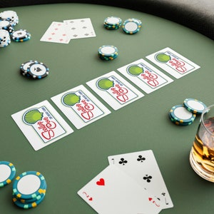 Scallop Cove Cape San Blas Florida Poker Spielkarten