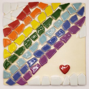 Rainbow, Love, Craft, Kit, Mosaic, Pride gifts, Craft Kits for Adults, image 7