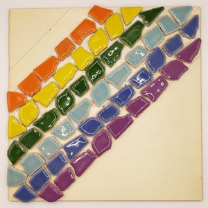 Rainbow, Love, Craft, Kit, Mosaic, Pride gifts, Craft Kits for Adults, image 6