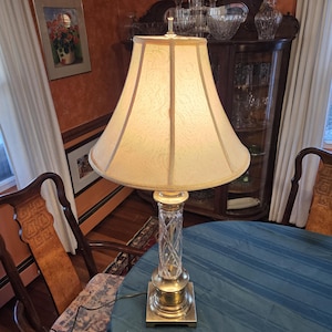 Waterford crystal lamp - Etsy 日本