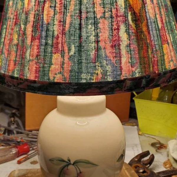 Pfaltzgraff Tea Rose Lamp Etsy