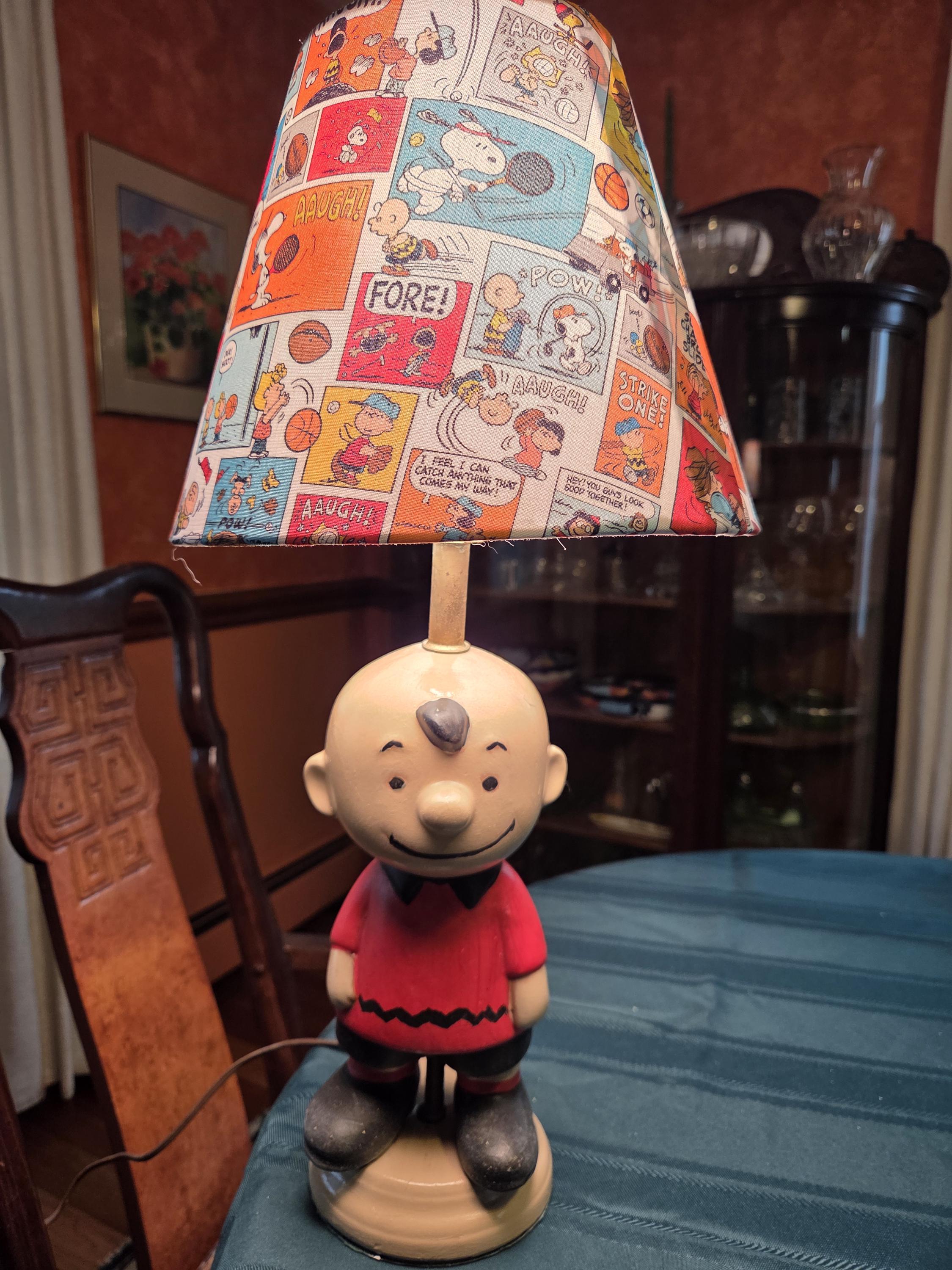 Vintage Snoopy Lamp - Etsy
