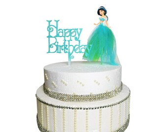 Jasmine Cake Topper Etsy