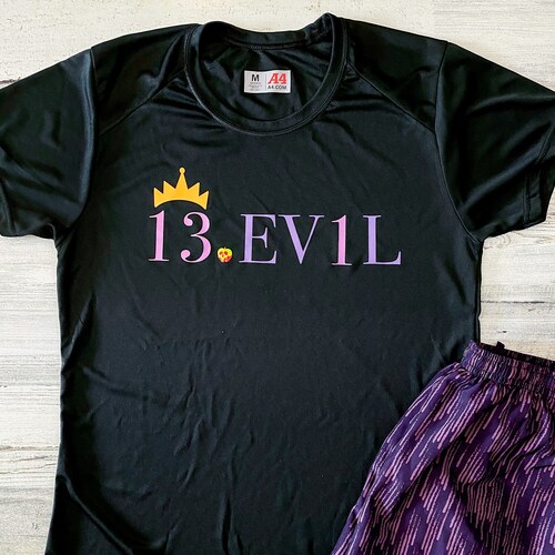 Evil Queen 13.1 Half Marathon Running Shirt 13.EVIL - Etsy