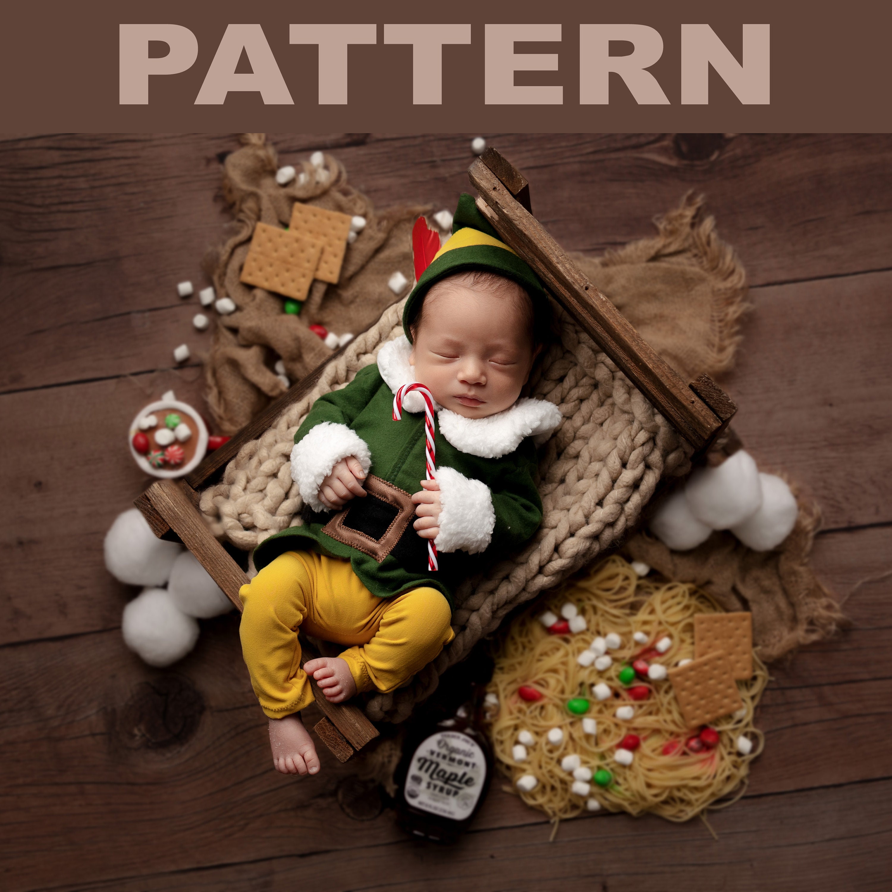 Props Patterning Examples NEWBORN Photography Prop - Sewing PATTERN - Newborn Prop Pattern ...