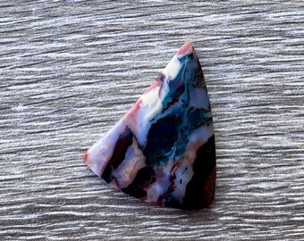 Idaho Sunset Jaspe/Agate, 40 x 33 x 5,6 mm, épaulement de 3,0 mm