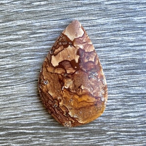 Owyhee Picture Jasper, 45x30x5.6mm, bezel 2.6mm
