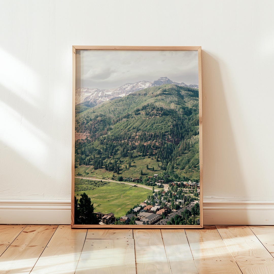 Telluride Overlook DIGITAL DOWNLOAD, Travel Print, Wall Art, Colorado ...
