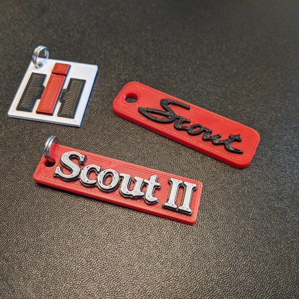 International Harvester Scout Keychains - SET OF 3