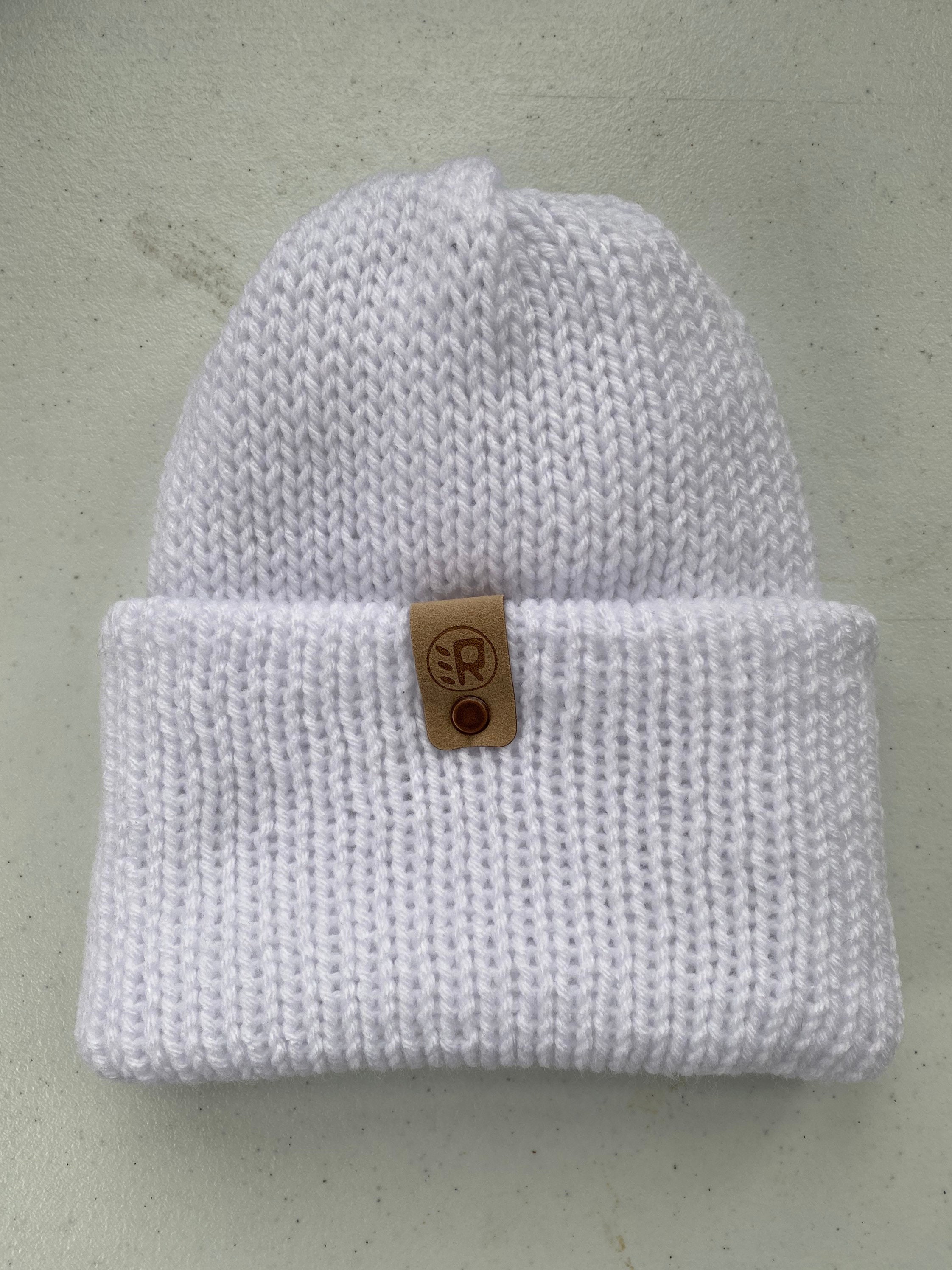 Premium White Fisherman Beanie