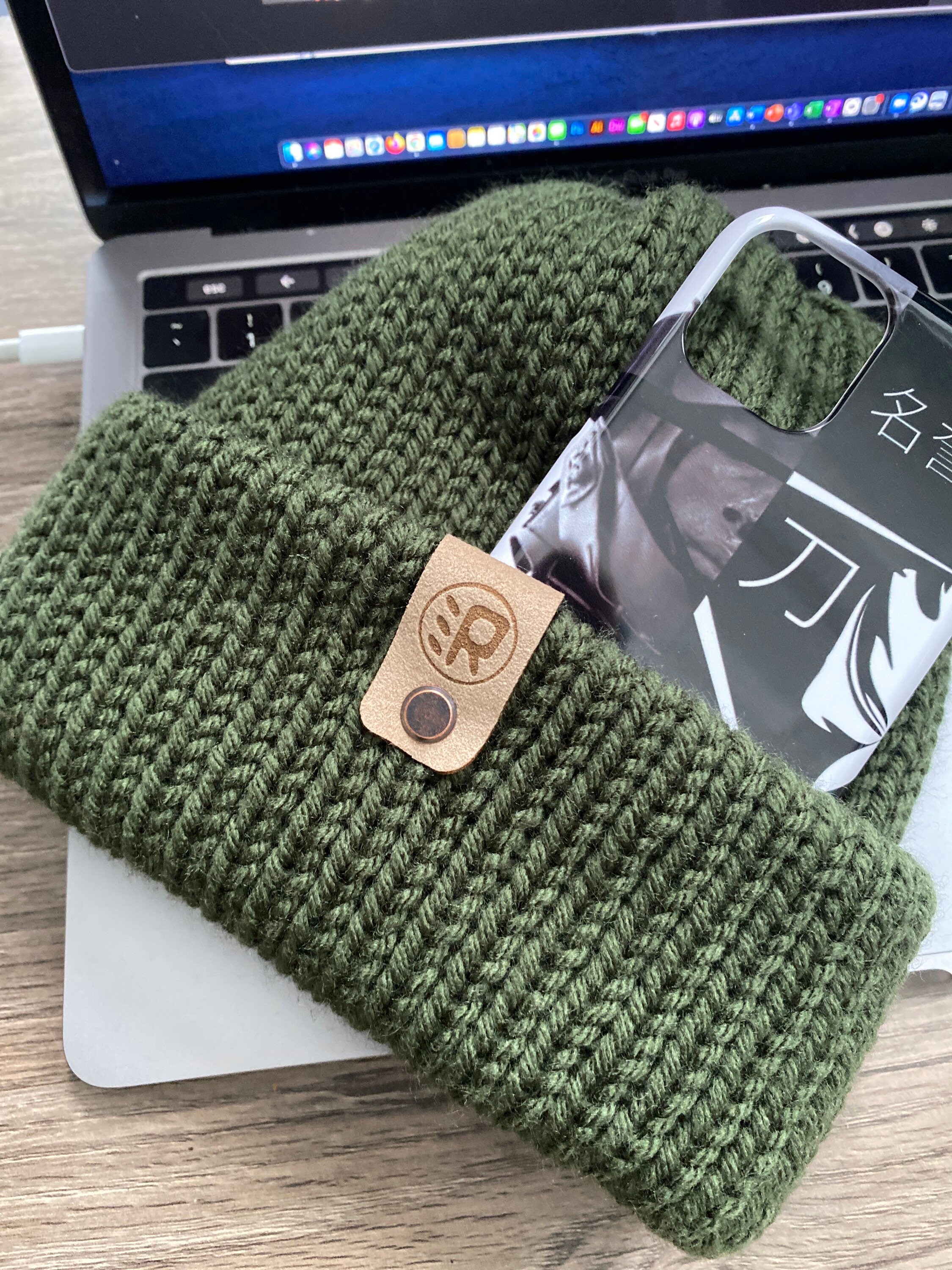 Military Green Fisherman Beanie